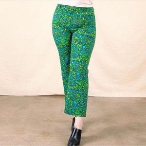 RARE Big Bud Press Green Moss Blossom Work Pants